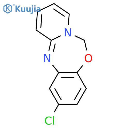 6H-PYRIDO[1,2-C][1,3,5]BENZOXADIAZEPINE, 2-CHLORO- structure