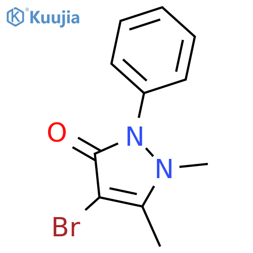 4-Bromoantipyrine structure