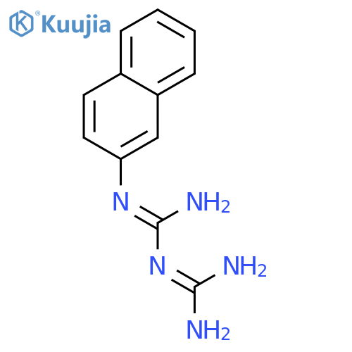 N-2-Naphthylimidodicarbonimidic diamide structure