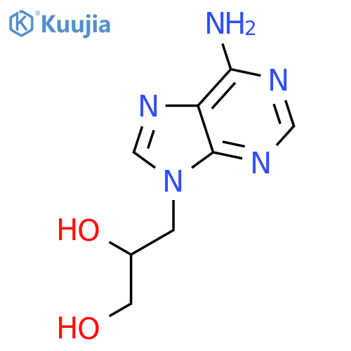 (2S)-3-(6-amino-9H-purin-9-yl)-1,2-Propanediol structure