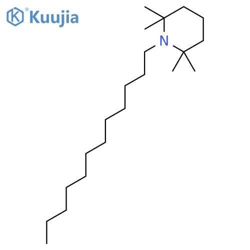 PIPERIDINE, 1-DODECYL-2,2,6,6-TETRAMETHYL- structure
