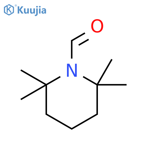 1-Piperidinecarboxaldehyde, 2,2,6,6-tetramethyl- structure