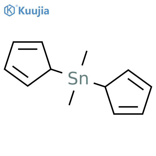 STANNANE, DI-2,4-CYCLOPENTADIEN-1-YLDIMETHYL- structure
