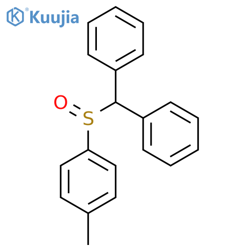 1-benzhydrylsulfinyl-4-methylbenzene structure