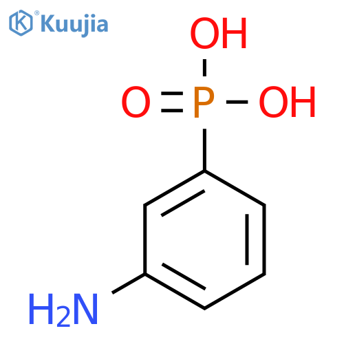 (3-Aminophenyl)phosphonic acid structure