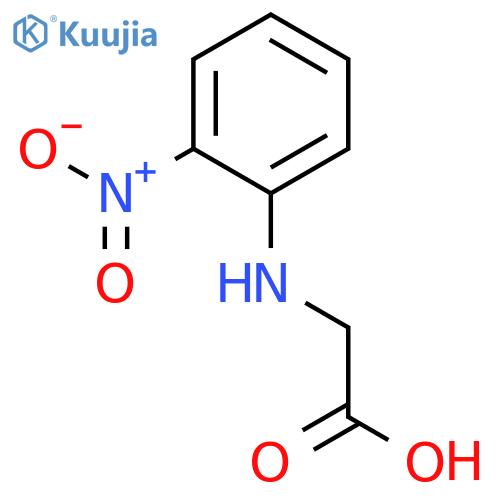 2-[(2-nitrophenyl)amino]acetic acid structure