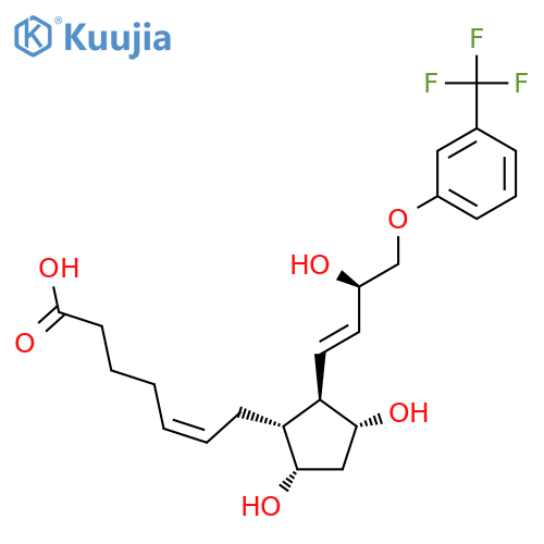 (+)-Fluprostenol structure