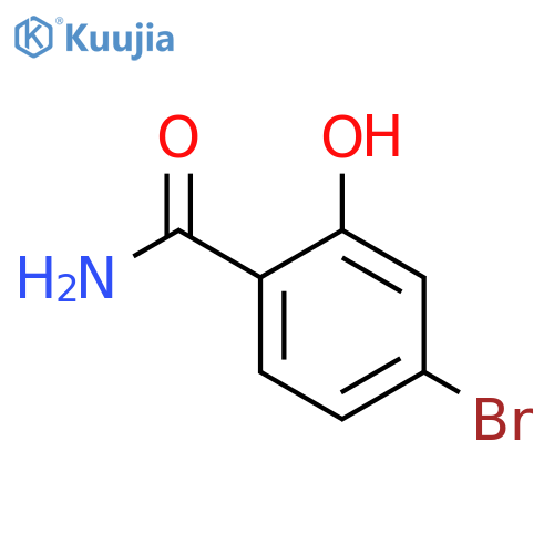 4-bromo-2-hydroxybenzamide structure