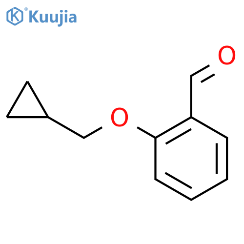 2-(cyclopropylmethoxy)benzaldehyde structure