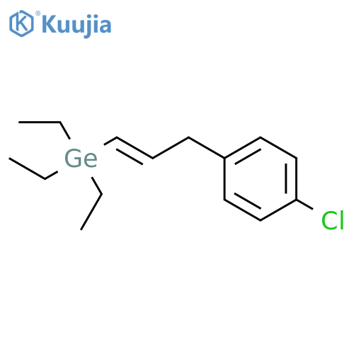 Germane, [(1E)-3-(4-chlorophenyl)-1-propenyl]triethyl- structure