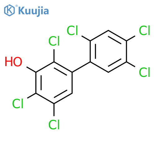 2,2',4,4',5,5'-Hexachloro-3-biphenylol structure