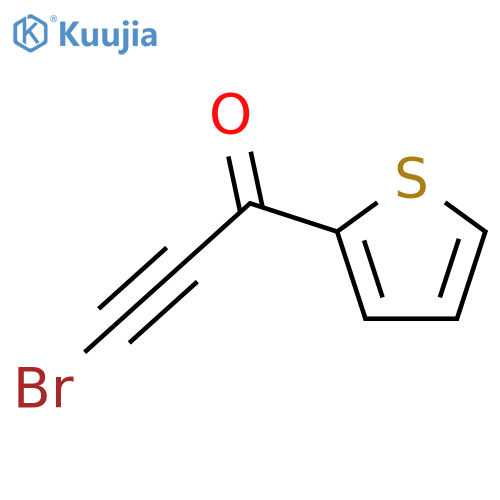 2-Propyn-1-one, 3-bromo-1-(2-thienyl)- structure