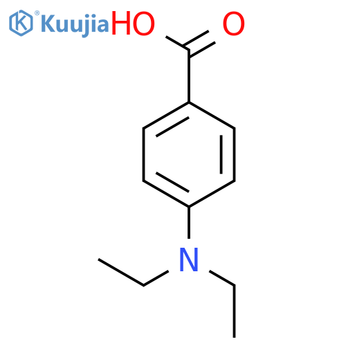 4-(Diethylamino)benzoic acid structure