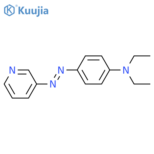 N,N-Diethyl-4-[2-(3-pyridinyl)diazenyl]benzenamine structure