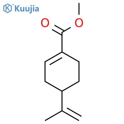 Methyl 4-(prop-1-en-2-yl)cyclohex-1-enecarboxylate structure