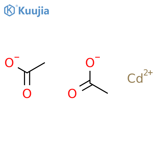 Cadmium acetate structure