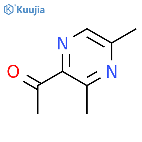 2-Acetyl-3,5-dimethylpyrazine structure