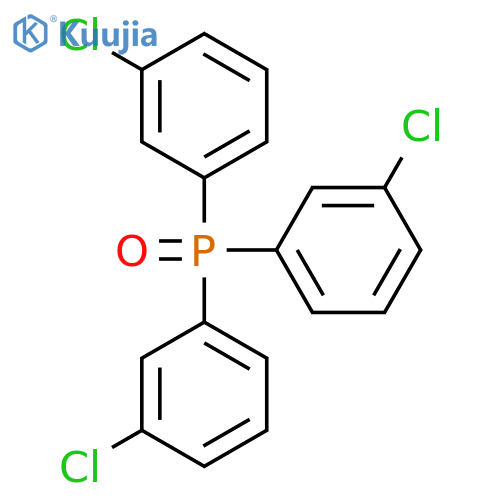 PHOSPHINE OXIDE, TRIS(3-CHLOROPHENYL)- structure