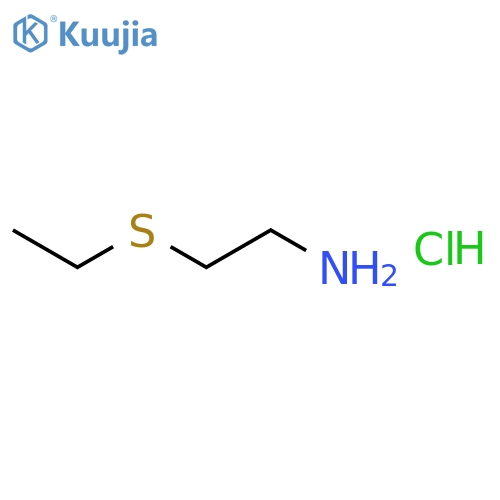 2-(Ethylthio)ethylamine Hydrochloride structure