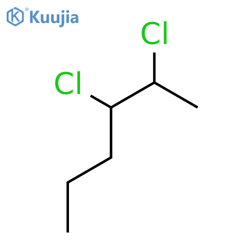 2,3-Dichloro-hexane structure
