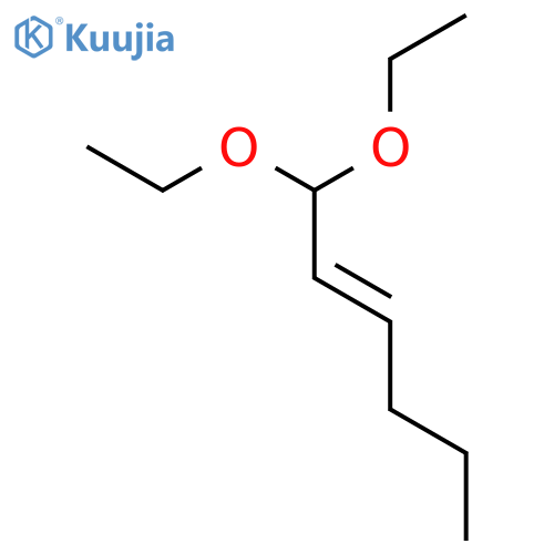 2-Hexene, 1,1-diethoxy- structure