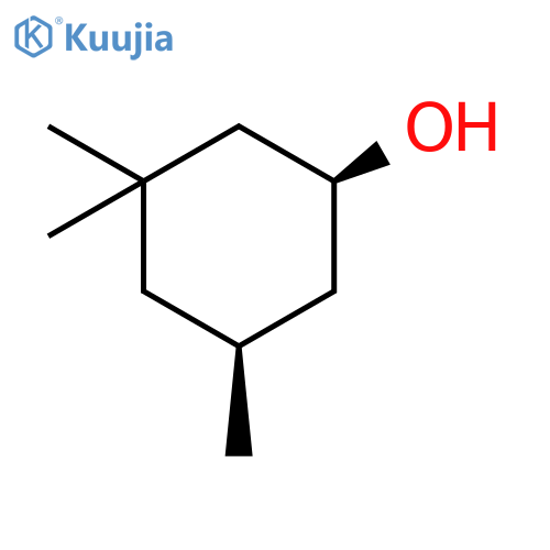 Cyclohexanol, 3,3,5-trimethyl-, cis-(±)- structure