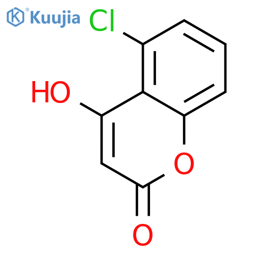 5-Chloro-4-hydroxy-2H-chromen-2-one structure