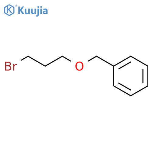 [(3-bromopropoxy)methyl]benzene structure