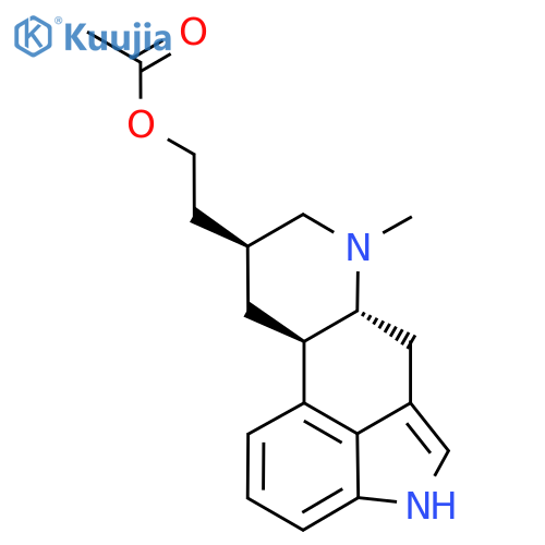 2-[(6Ar,9S,10aR)-7-methyl-6,6a,8,9,10,10a-hexahydro-4H-indolo[4,3-fg]quinolin-9-yl]ethyl acetate structure