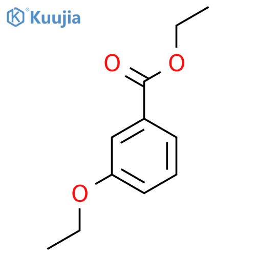 Benzoic acid,3-ethoxy-, ethyl ester structure