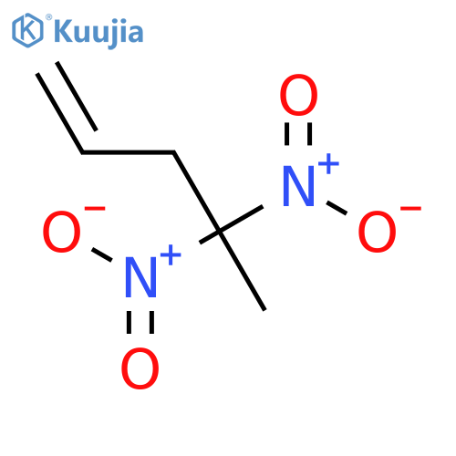1-Pentene, 4,4-dinitro- structure