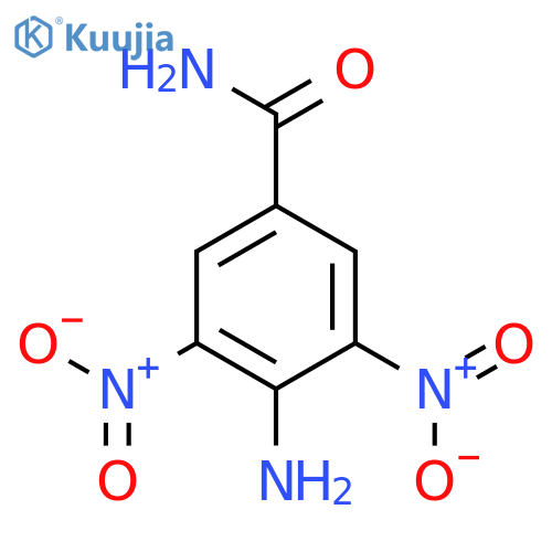 4-Amino-3,5-dinitrobenzamide structure