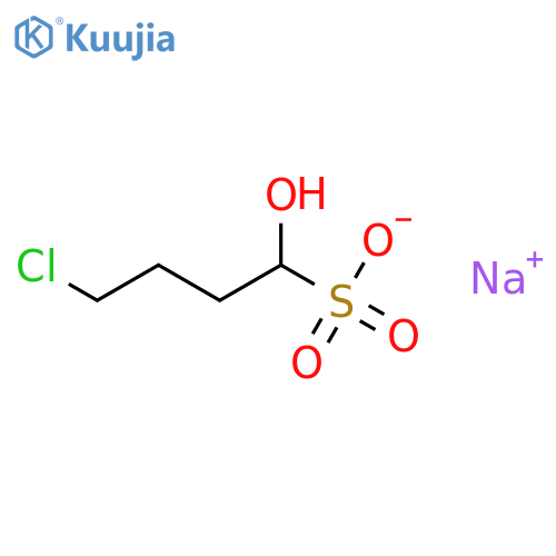 Sodium 4-Chloro-1-hydroxybutanesulfonate structure