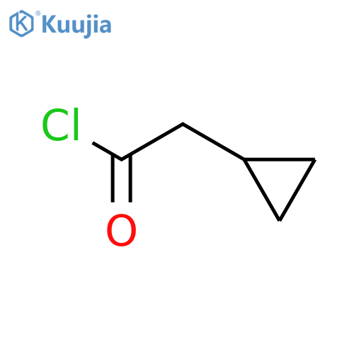2-cyclopropylacetyl chloride structure
