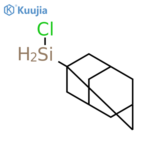 SILANE, CHLOROTRICYCLO[3.3.1.13,7]DEC-1-YL- structure