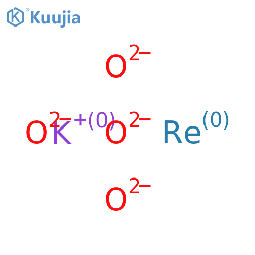 Potassium rhenate structure