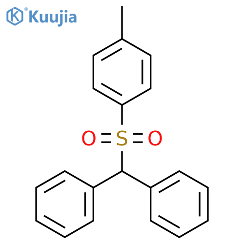 Benzene,1-[(diphenylmethyl)sulfonyl]-4-methyl- structure