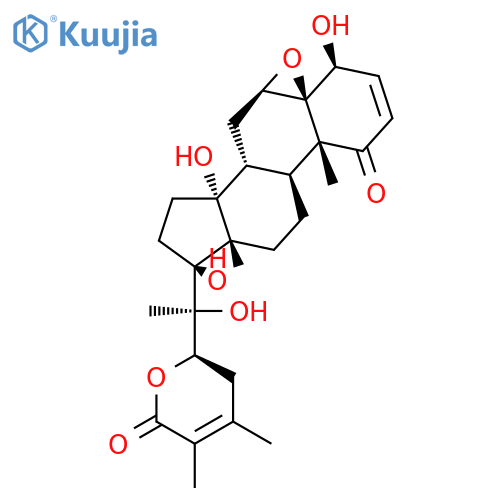 4beta-Hydroxywithanolide E structure