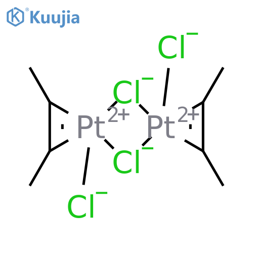 [{PtCl2(cis-but-2-ene)}2] structure