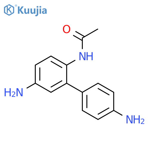 Acetamide,N-(4',5-diamino[1,1'-biphenyl]-2-yl)- structure