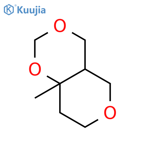4H,5H-Pyrano[4,3-d]-1,3-dioxin, tetrahydro-8a-methyl- structure