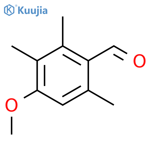 4-Methoxy-2,3,6-trimethylbenzaldehyde structure