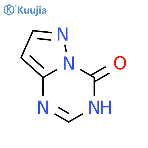 1H,4H-pyrazolo[1,5-a][1,3,5]triazin-4-one structure