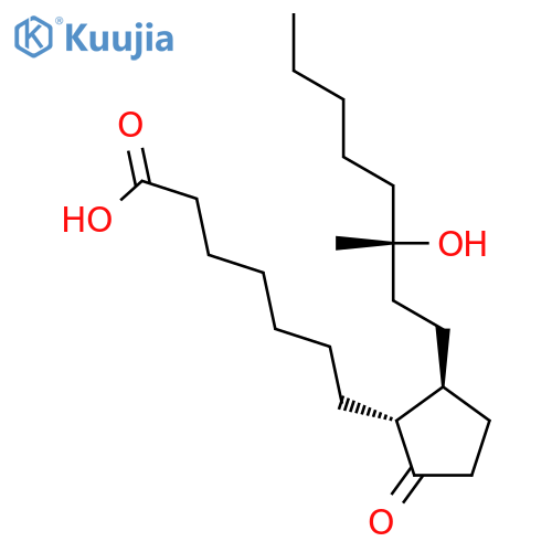 Prostan-1-oic acid, 15-hydroxy-15-methyl-9-oxo-, (15S)- structure
