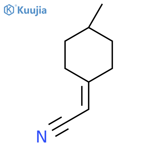 (S)-2-(4-Methylcyclohexylidene)acetonitrile structure