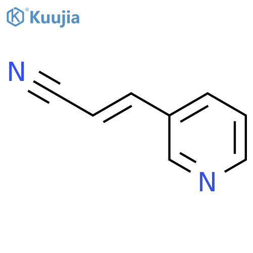 3-(pyridin-3-yl)prop-2-enenitrile structure