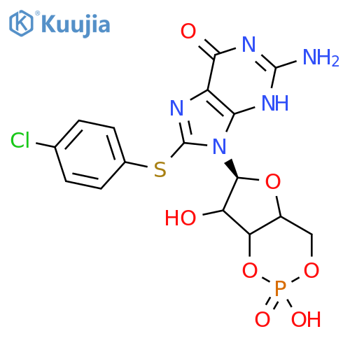 8-Pcpt-cGMP structure