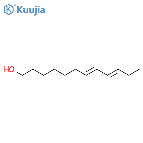 7,9-Dodecadien-1-ol,(7E,9Z)- structure