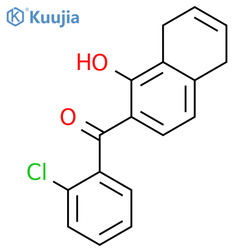 Methanone, (2-chlorophenyl)(5,8-dihydro-1-hydroxy-2-naphthalenyl)- structure