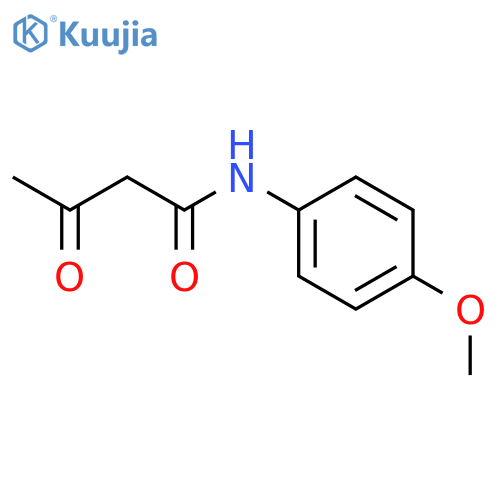 N-(4-Methoxyphenyl)-3-oxobutanamide structure